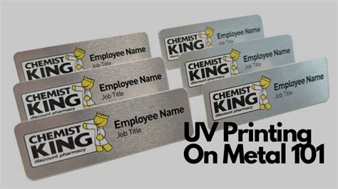 metallic silver box substrate offset uv|Basic Guide on UV Printing on Metal.